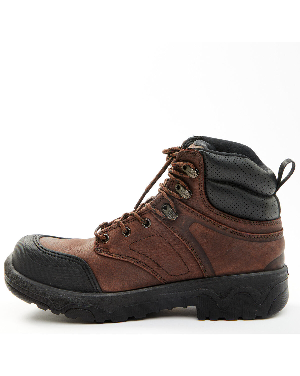 Image #3 - Hawx Men's 6" Anthem Lab Lace-Up Work Boots - Composite Toe, Brown, hi-res