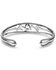 Image #2 - Montana Silversmiths Women's Pursue The Wild Another Mountain Turquoise Cuff Bracelet, Silver, hi-res