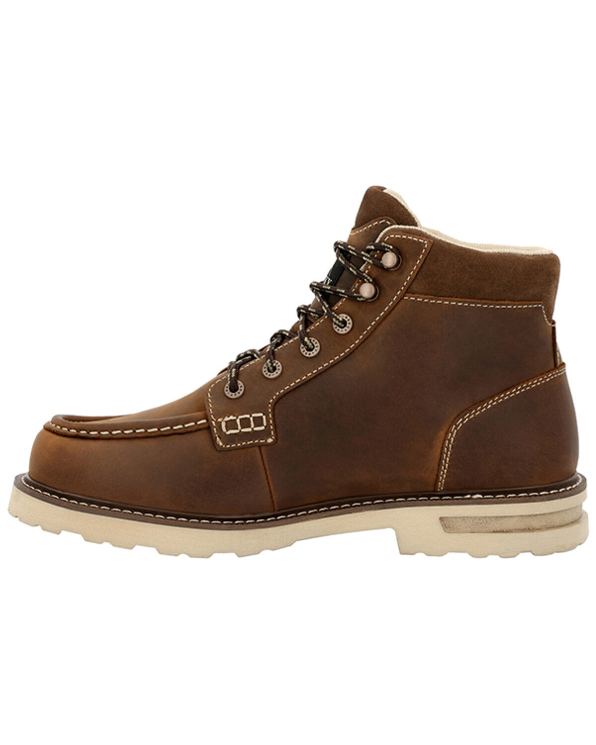 Image #3 - Rocky Men's Grindstone 6" XTR Waterproof Work Boots - Soft Toe, Russett, hi-res