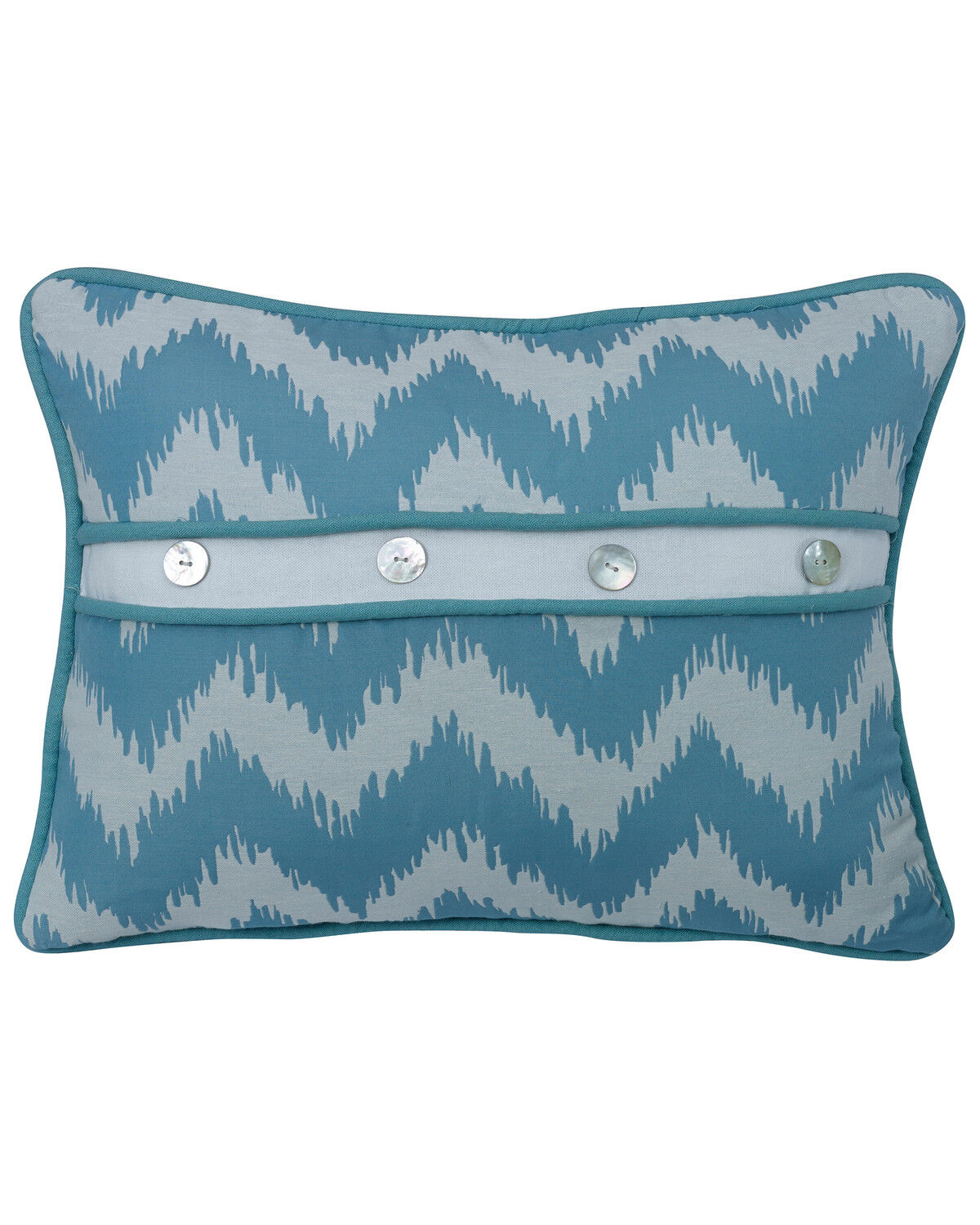 Image #1 - HiEnd Accents Chevron Print Pillow, 16"X21", Multi, hi-res