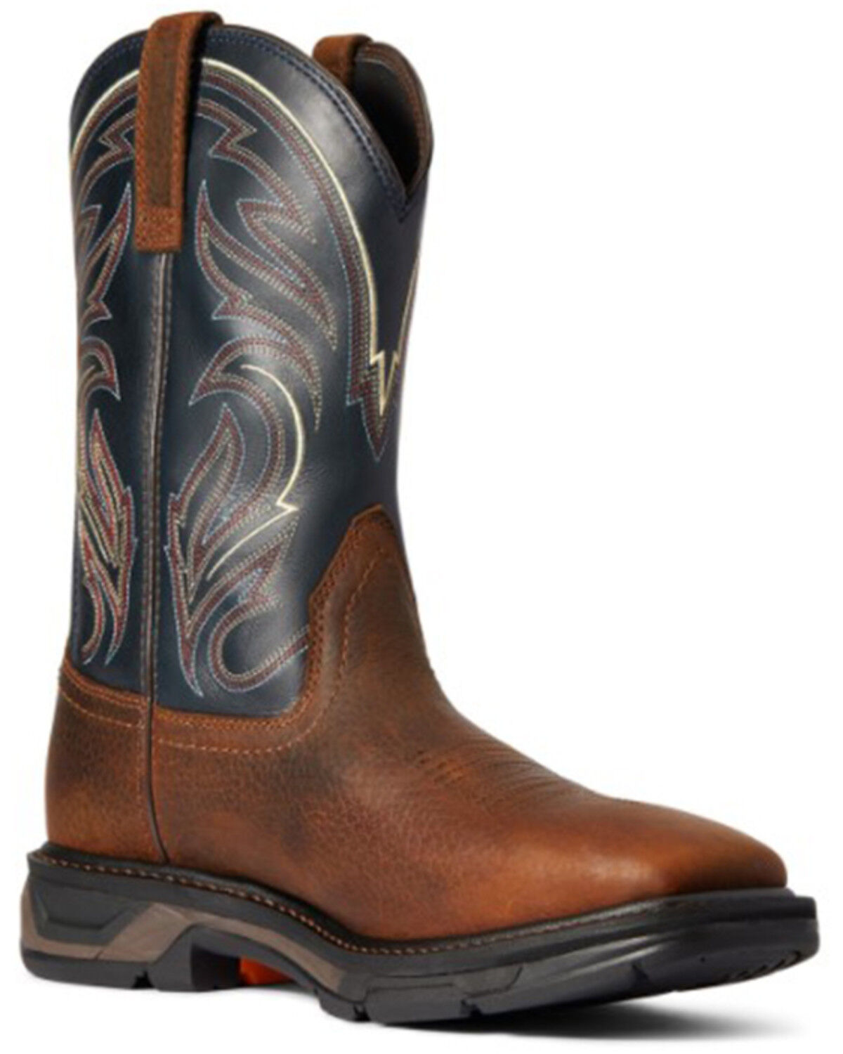 Image #1 - Ariat Men's Rowdy WorkHog® XT Cottonwood Work Boot - Soft Toe, Brown, hi-res