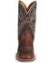 Ariat Men's Quickdraw Performance Western Boots - Broad Square Toe, Brown, hi-res