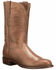 Lucchese Men's Sunset Roper Western Boots - Round Toe, Honey, hi-res