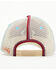 Image #3 - Trenditions Women's Catchfly Laser Cut Aztec Patch Baseball Cap, Burgundy, hi-res