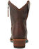 Image #5 - Lane Women's Plain Jane Western Booties - Round Toe, Cognac, hi-res