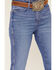 Image #2 - Wrangler Retro Women's Hollyn Medium Wash High Rise Bootcut Stretch Denim Jeans, Medium Wash, hi-res