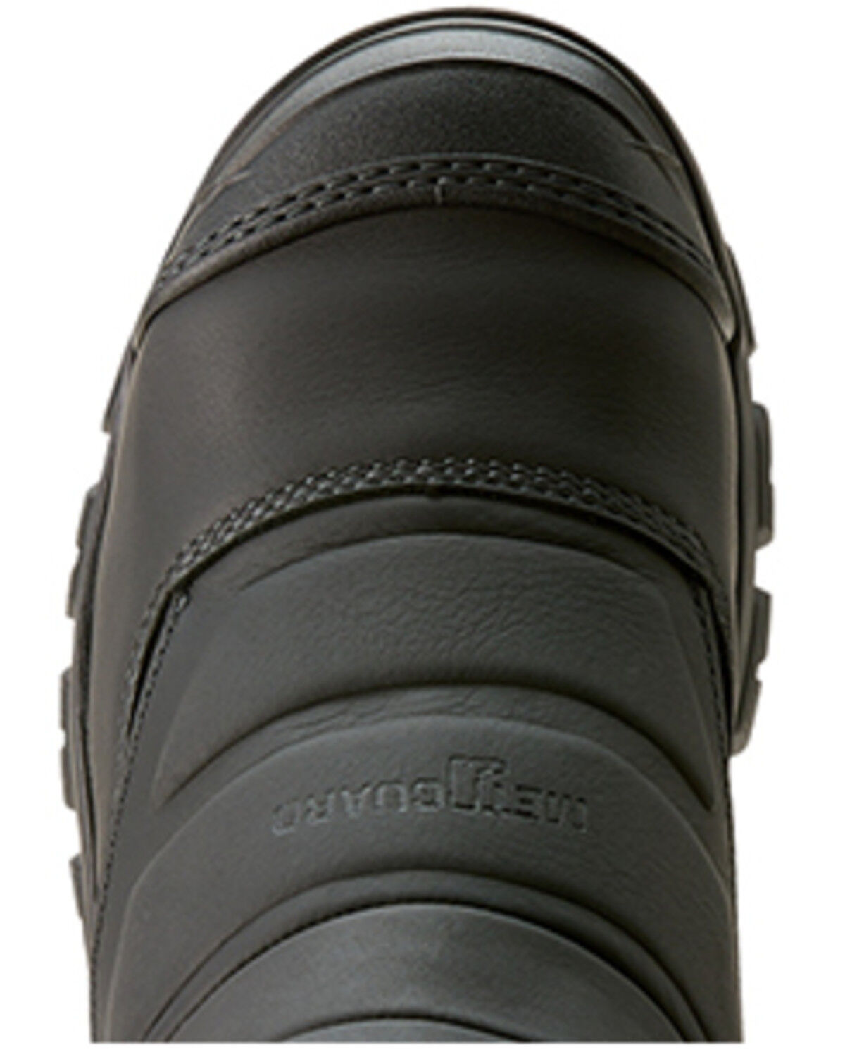 Image #4 - Ariat Men's 6" Treadfast Temper Work Boots - Steel Toe, Black, hi-res