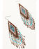 Image #2 - Idyllwind Women's Brookhaven Beaded Earrings, Brandy Brown, hi-res