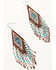 Image #2 - Idyllwind Women's Brookhaven Beaded Earrings , Brandy Brown, hi-res