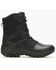 Image #2 - Merrell Men's Moab 3 8" Tactical Response Zip Waterproof Boots - Soft Toe, Black, hi-res