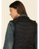 Image #4 - Powder River Outfitters Women's Black Concealed Carry Logo Vest, , hi-res