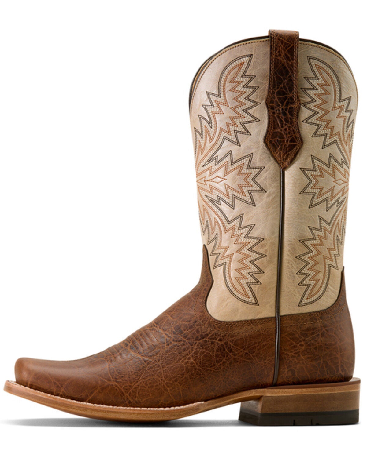 Image #2 - Ariat Men's South Fork Western Boots - Broad Square Toe, Brown, hi-res