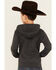 Image #4 - Wrangler Boys' Logo Hooded Sweatshirt, Black, hi-res