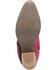 Image #7 - Dingo Women's Suede Bandida Western Booties - Round Toe, Bright Purple, hi-res