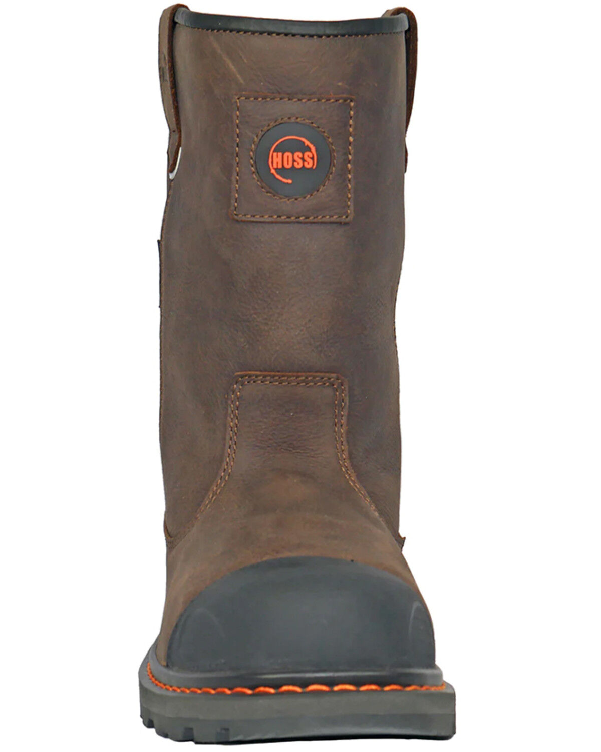 Image #4 - Hoss Men's 10" Cartwright Waterproof Work Boots - Composite Toe, Brown, hi-res
