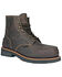 Image #1 - Hoss Men's DieHard Moc Waterproof Work Boots - Composite Toe, Dark Brown, hi-res