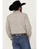 Image #4 - Gibson Trading Co Men's Groove Medallion Print Long Sleeve Button-Down Western Shirt , White, hi-res
