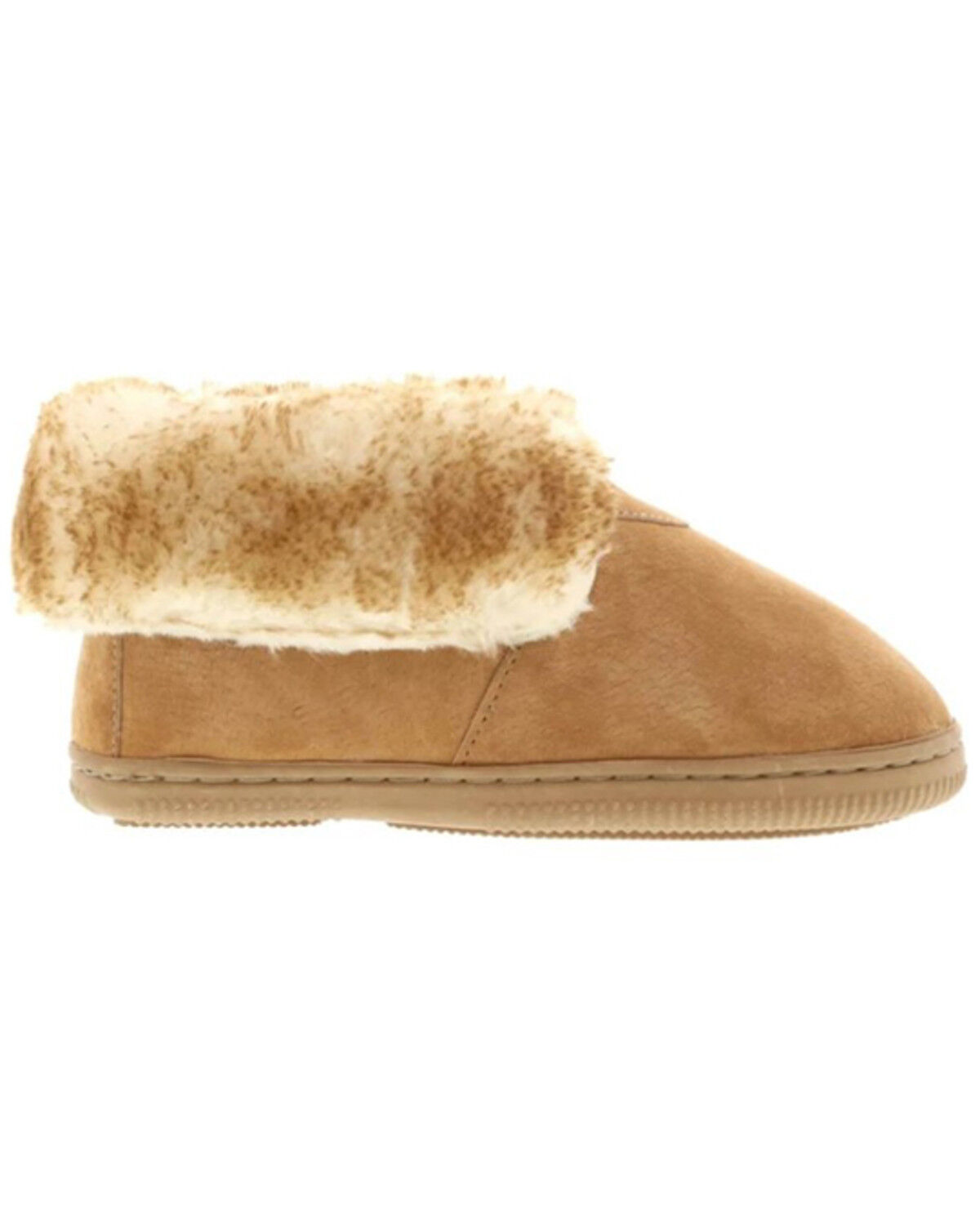 Image #2 - Lamo Footwear Girls' Faux Fur Boots, Chestnut, hi-res