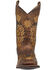 Image #5 - Laredo Women's Secret Garden Western Performance Boots - Broad Square Toe, Brown, hi-res
