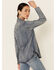Image #4 - STS Ranchwear Women's Claira Denim Long Sleeve Pearl Snap Western Shirt, Blue, hi-res