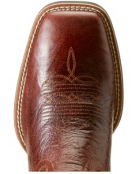 Image #4 - Ariat Men's Ricochet Western Performance Boots - Broad Square Toe, Brown, hi-res