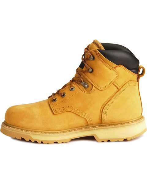 Image #4 - Timberland PRO Pit Boss 6" Lace-Up Work Boots - Steel Toe, Wheat, hi-res