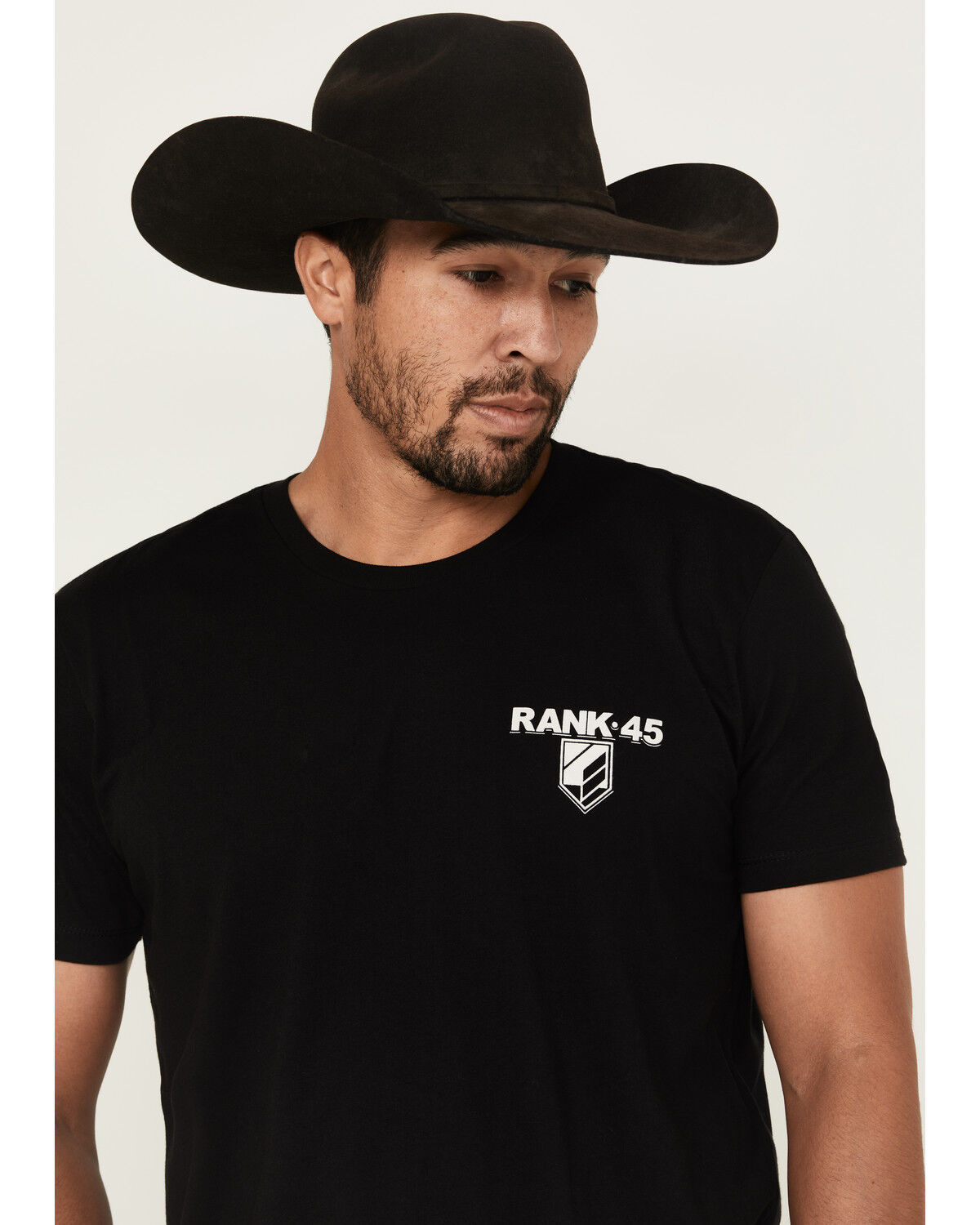 Image #3 - RANK 45® Men's Carter American Flag Short Sleeve Graphic T-Shirt, Black, hi-res