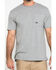 Image #4 - Ariat Men's Rebar Cotton Strong American Grit Short Sleeve Work T-Shirt, Heather Grey, hi-res