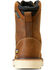 Image #3 - Ariat Men's 8" Rebar Lift Distressed Work Boots - Composite Toe, Brown, hi-res