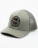 Image #1 - NRA Men's Gray Rubber Patch Snapback Baseball Cap, Grey, hi-res