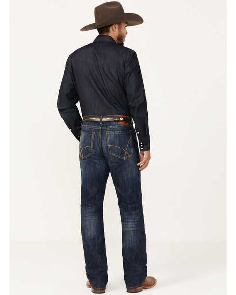 Image #3 - Wrangler 20X Men's No. 42 Dark Wash Slim Bootcut Jeans, Denim, hi-res