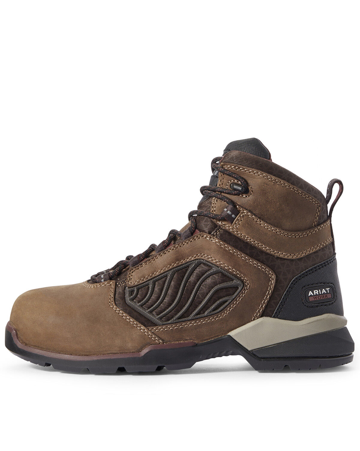 ariat women's lace up work boots