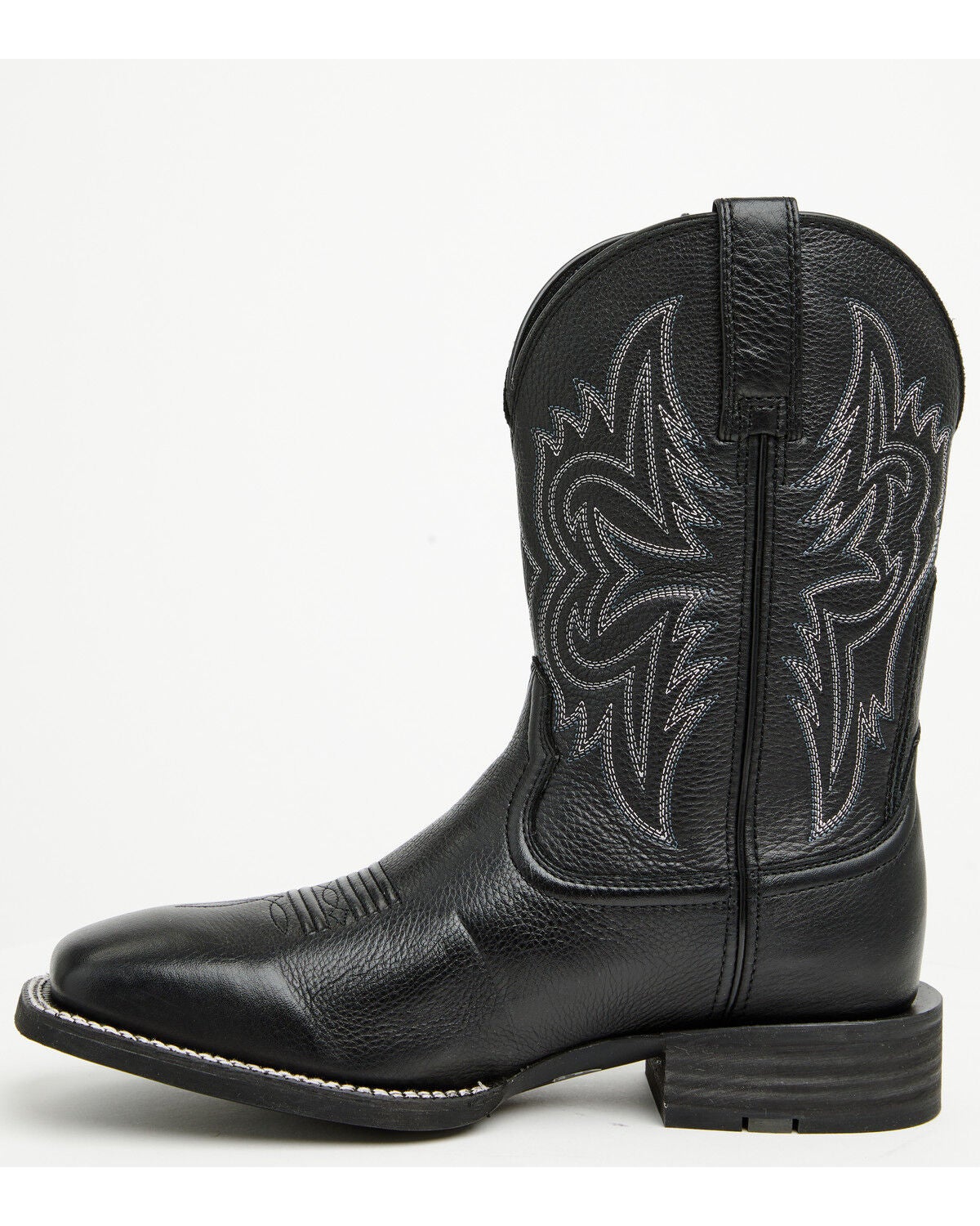 Image #3 - Ariat Men's Big Rig Performance Western Boots - Broad Square Toe, Black, hi-res