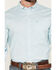 Image #3 - Cody James Men's Trophy Geo Print Long Sleeve Button-Down Stretch Western Shirt, Teal, hi-res
