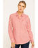 Image #1 - Ariat Women's Boot Barn Exclusive FR Talitha Plaid Long Sleeve Work Shirt, Red, hi-res