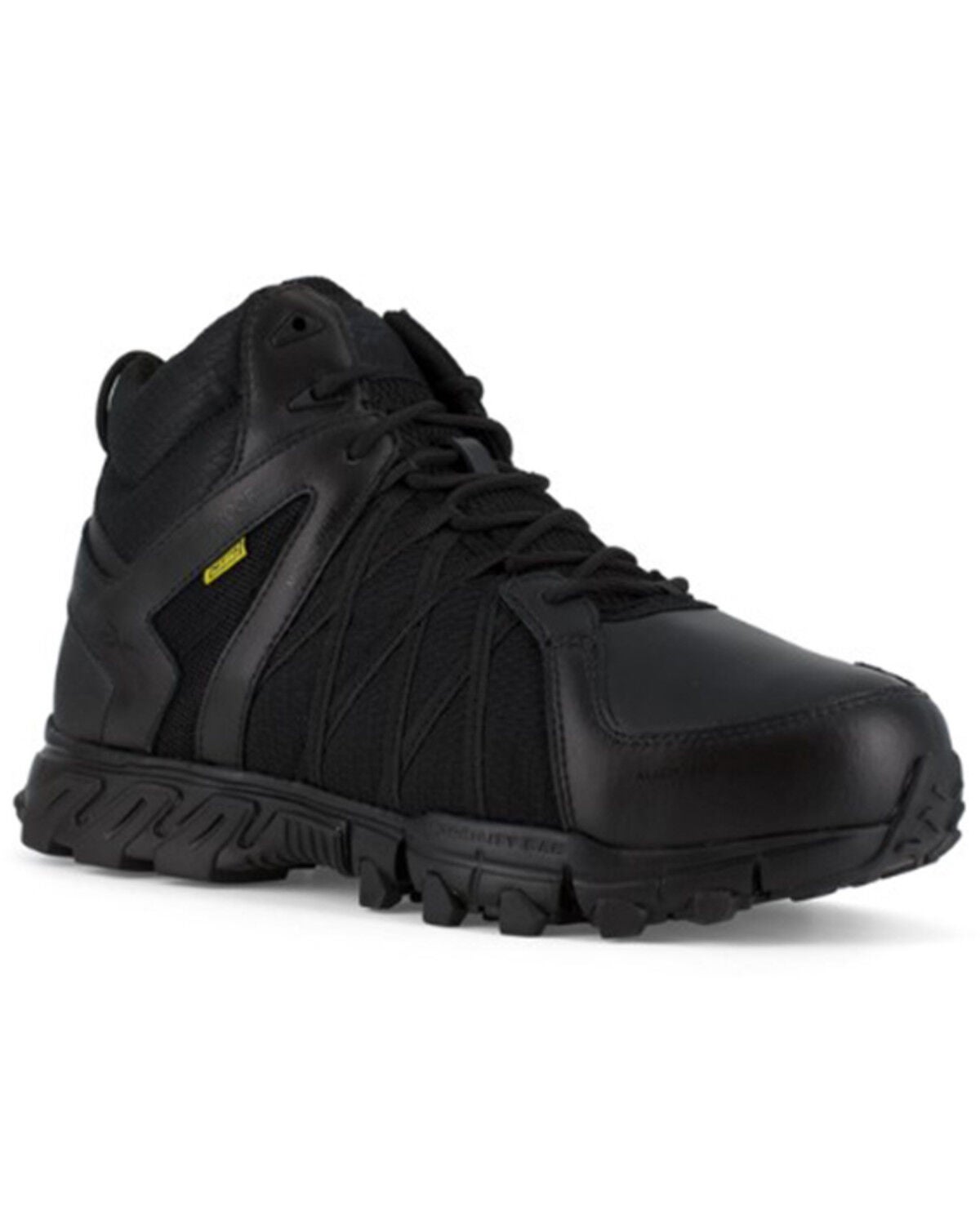 Reebok Men's Trailgrip Waterproof Athletic Hiker Work Boots - Alloy Toe, Black, hi-res