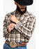 Image #4 - Cody James Men's Sand Storm Plaid Long Sleeve Western Flannel Shirt , , hi-res