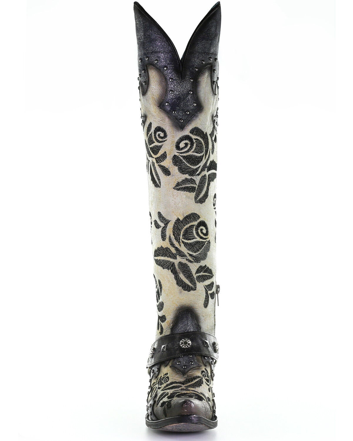 Corral Boots A3843 White/Black, Women's, Size: 7