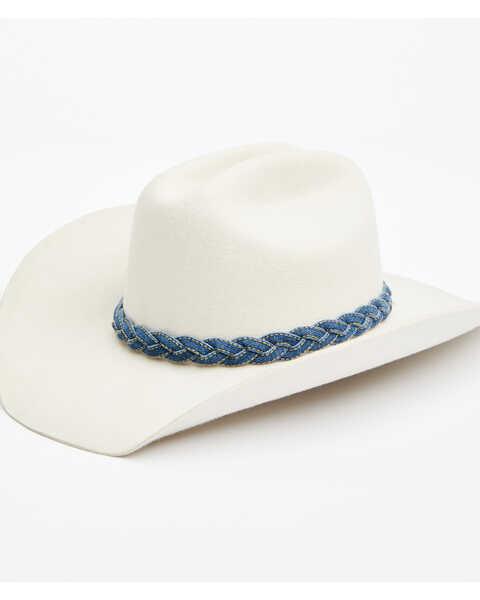 Image #1 - Shyanne Women's Mirabel Wool Cowboy Hat , White, hi-res
