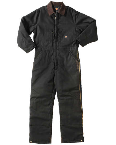 Image #2 - Dickies Insulated Coveralls, Black, hi-res