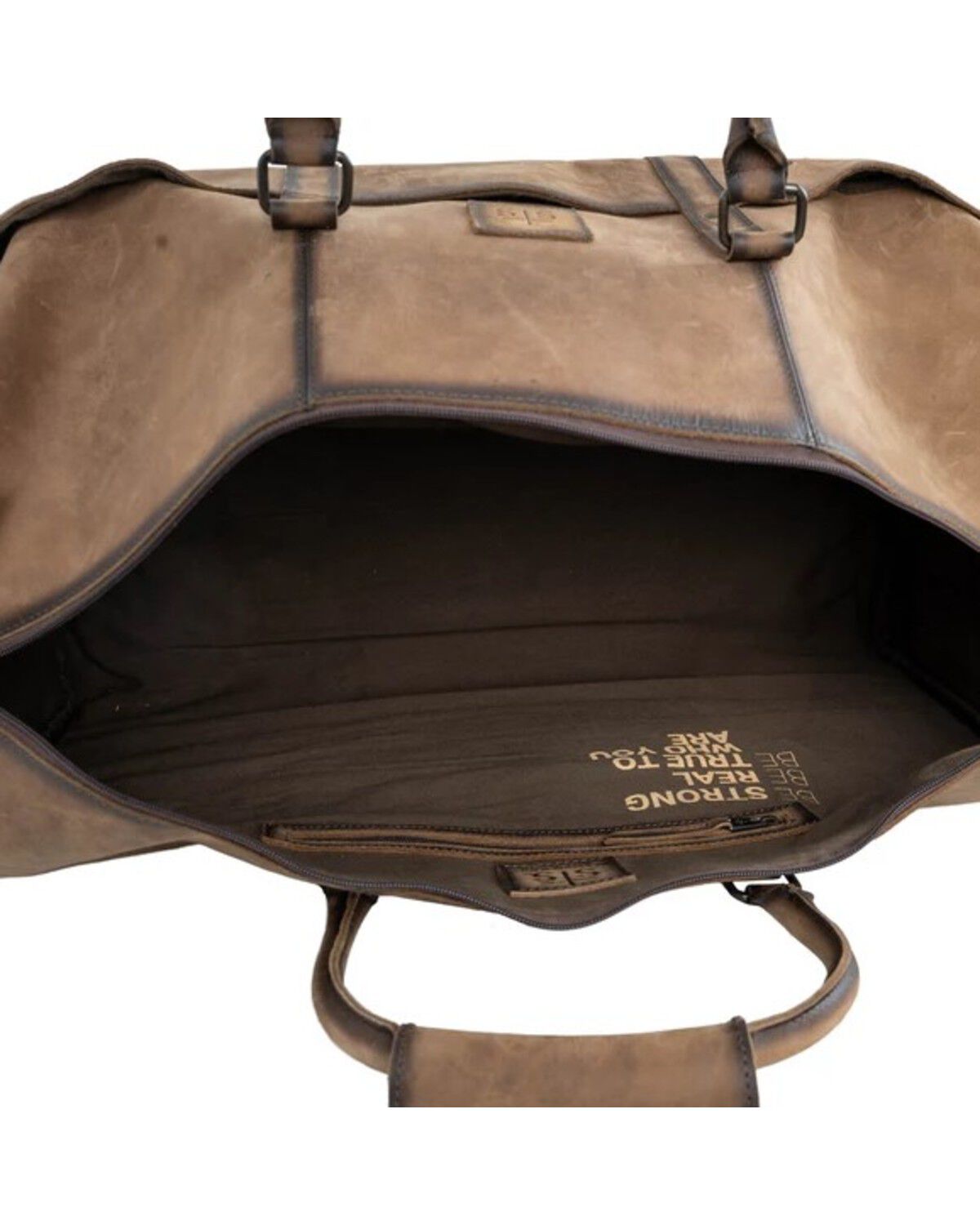 Image #3 - STS Ranchwear By Carroll Foreman Duffle Bag, Brown, hi-res
