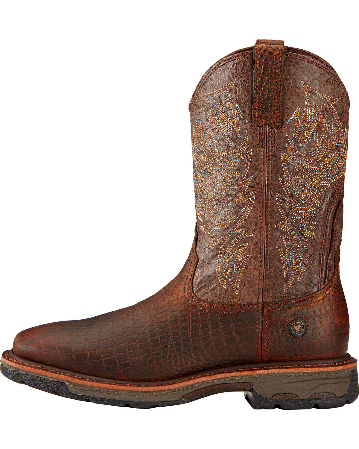 ariat workhog wide square toe