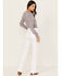 Image #3 - 7 For All Mankind Women's Luxe High Rise Denim Jeans, White, hi-res