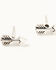 Image #4 - Shyanne Women's Steer Head and Arrow Earring Set - 3 Piece, Silver, hi-res