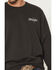 Image #3 - Wrangler Men's Steerhead Graphic Crewneck Sweatshirt, Black, hi-res