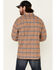 Image #4 - Pendleton Men's Camel Cascade Plaid Long Sleeve Western Shirt, Tan, hi-res