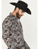 Image #2 - Cody James Men's Colorado Ridge Paisley Print Long Sleeve Snap Western Shirt - Big, Brown, hi-res