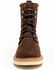 Image #4 - Hawx Men's 8" Grade Work Boots - Soft Toe, Brown, hi-res