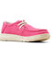 Image #1 - Ariat Girls' Hilo Casual Shoes - Moc Toe , Pink, hi-res