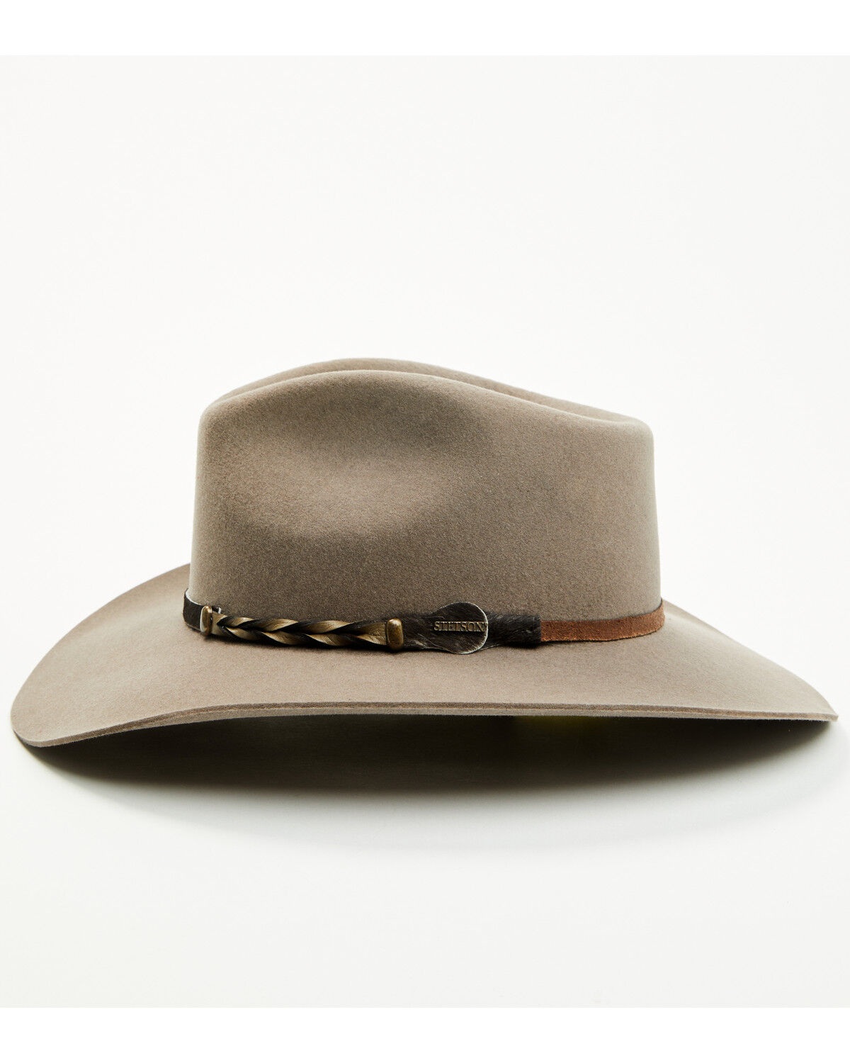 Image #3 - Stetson Drifter 4X Felt Cowboy Hat, Stone, hi-res